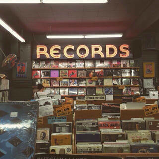 A vinyl store